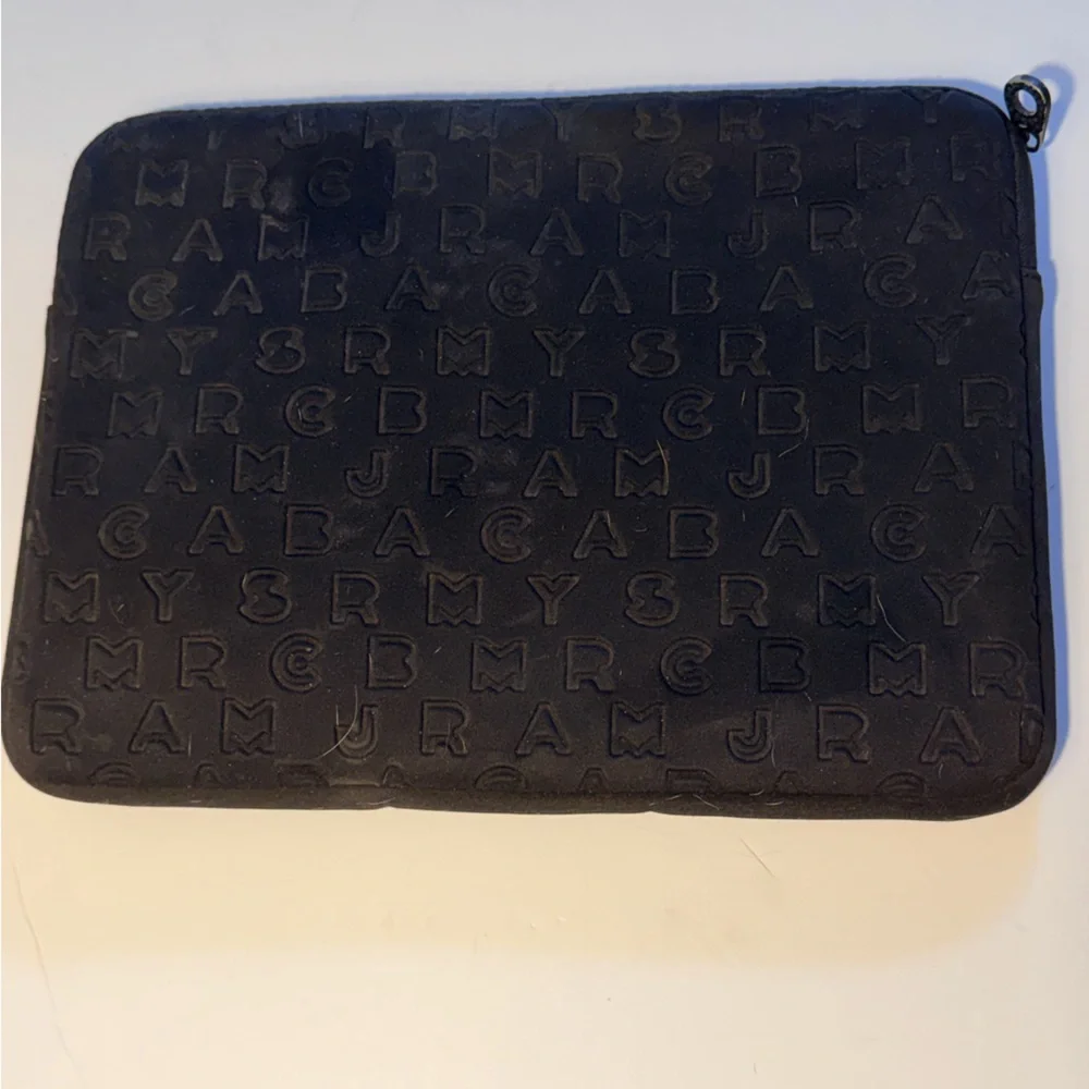 Marc Jacobs Black Embossed Tablet‎ Case